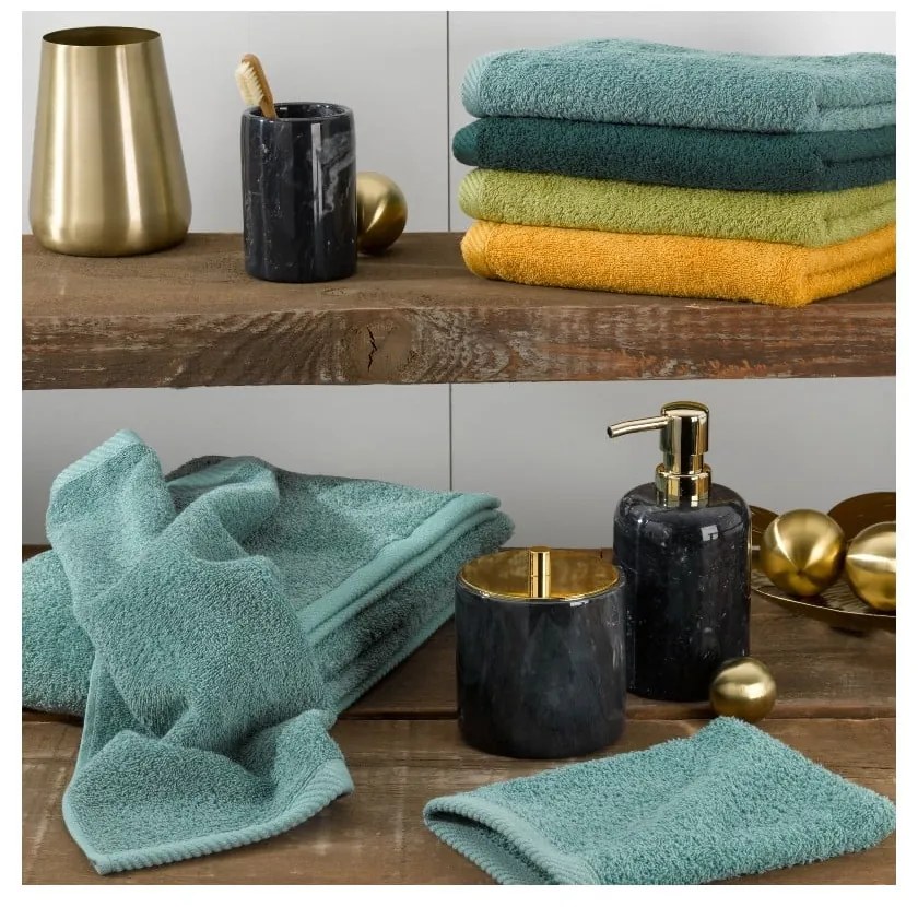 Tazza in marmo nero per spazzolini da denti Liron - Kela