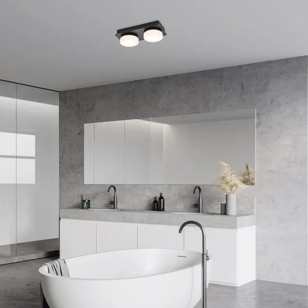 Rabalux 75002 - Lampada LED da soffitto bagno ATTICHUS 2x5,5W IP44