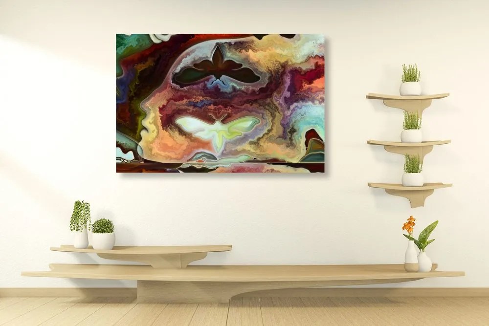 Quadro su tela – Silhouette mistica