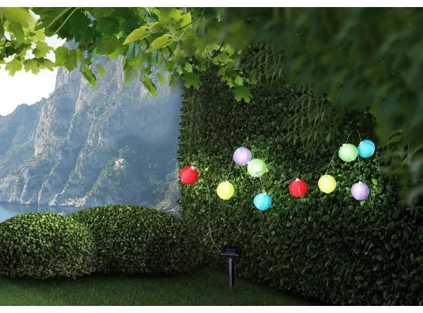 Globo 33971 - Catena LED solare 10xLED/0,06W/1,2V IP44