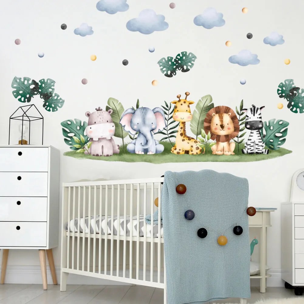 Decorazione parete - Mini safari per bambini | Inspio