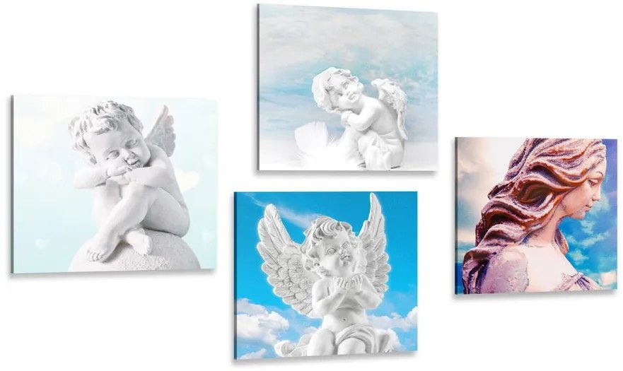 Set di quadri – Gioia celeste