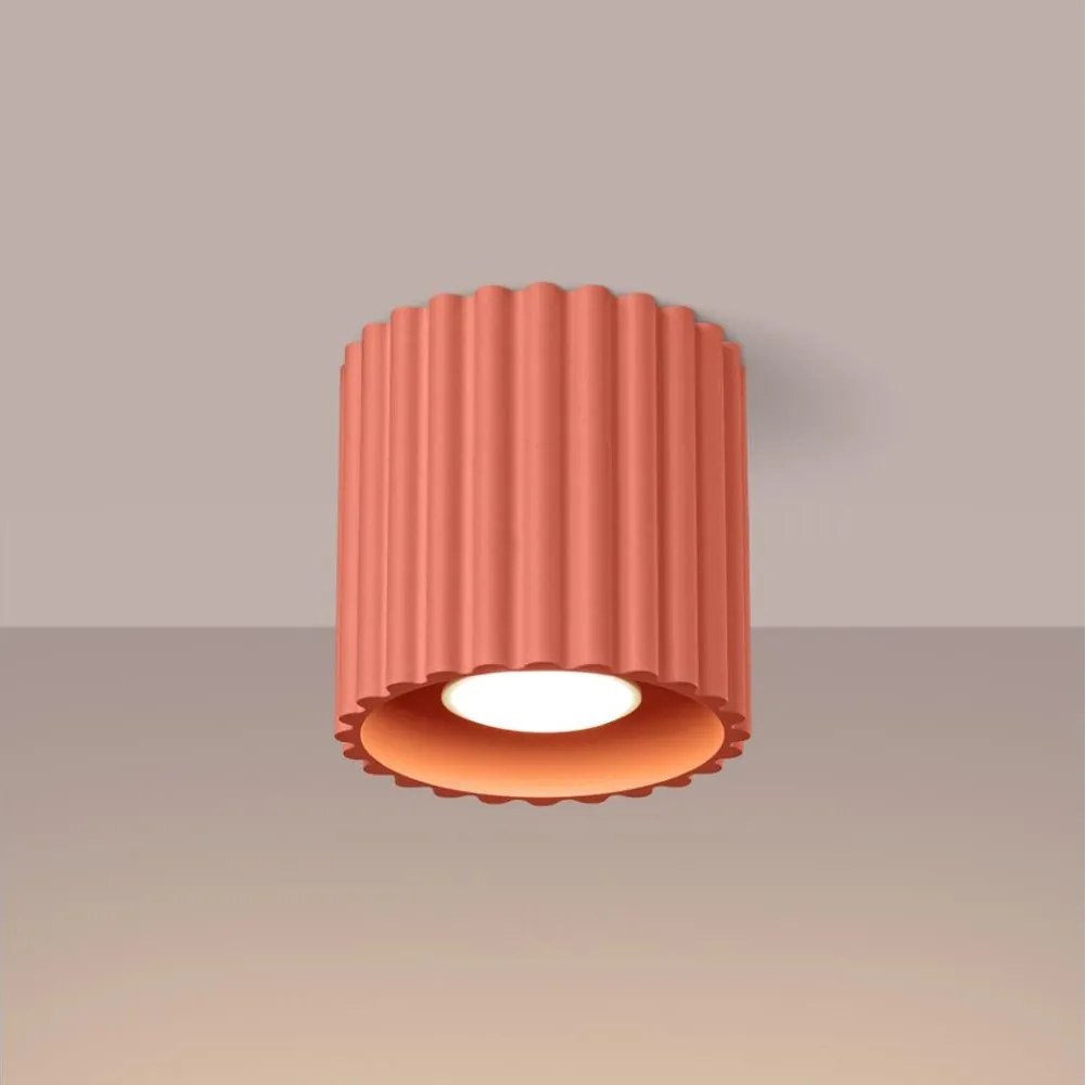 Brilagi - Faretto SFERA 1xGU10/10W/230V Ø 10 cm rosa