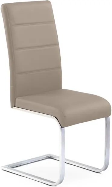 Sedia K85 ecopelle cappuccino