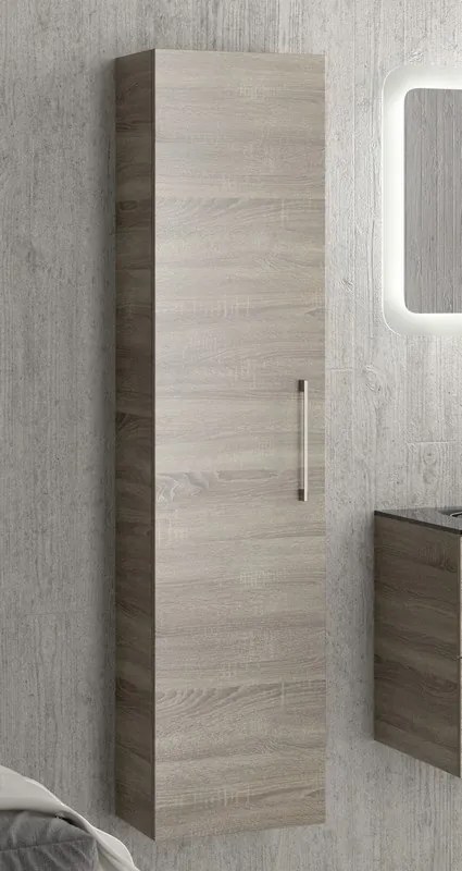 Colonna bagno 160cm con maniglia e 4 ripiani modello EL45 - KAMALU