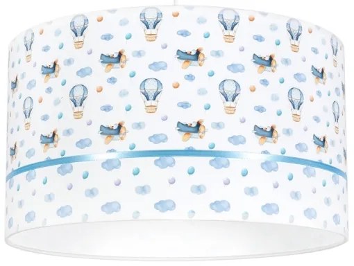 Lampadario per bambini PIKKI 1xE27/60W/230V blu