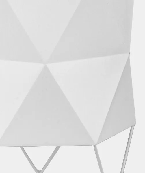 Lampada da tavolo SIRO 1xE27/15W/230V bianca/argento