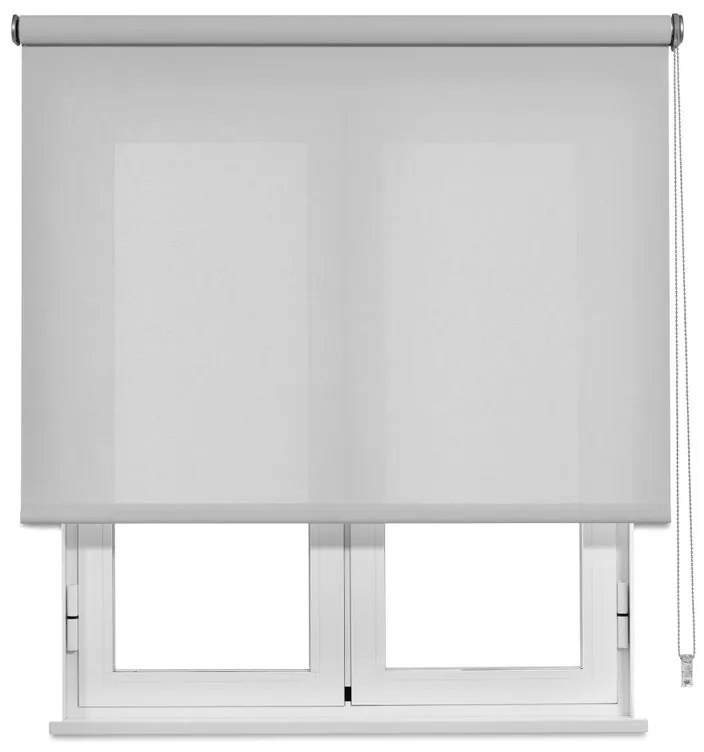 Tenda a rullo screen VIEWTEX VTX 1% grigio, bianco 120x250 cm