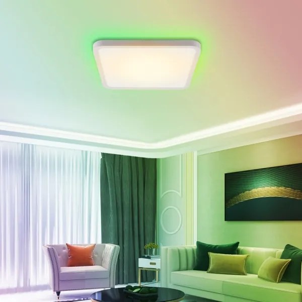 Immax NEO 07168-W40-LED RGB+CCT Lampada dimmerabile 50W/230V Wi-Fi Tuya white+TC