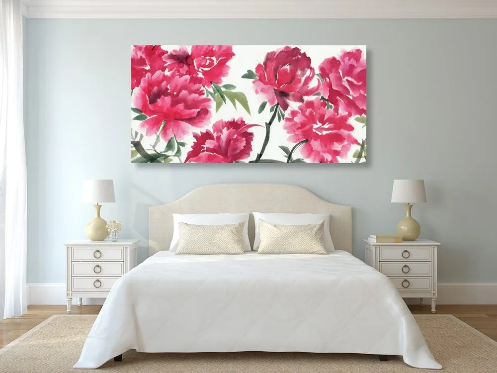 Stampa su tela – Fiori di azalea