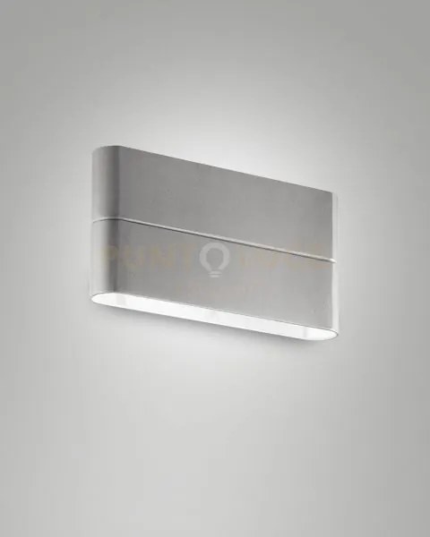 Casper applique led ww 14w argento 6788-02-844