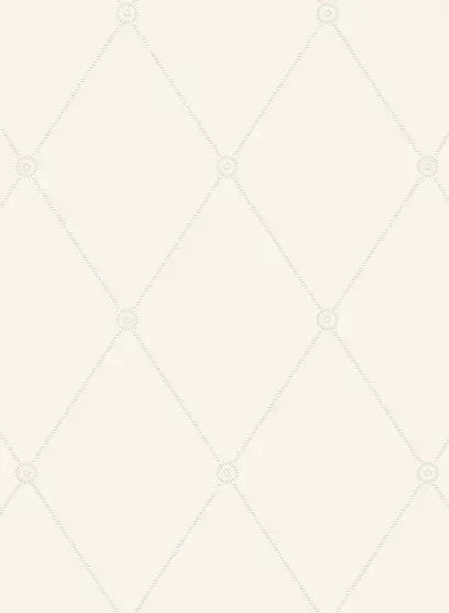 Tapete Georgian Rope Trellis von Cole & Son - Ivory