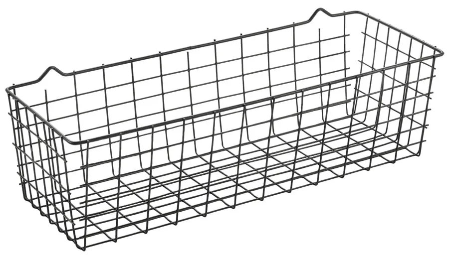 Cestino da cucina a parete nero Lava Koala - Metaltex
