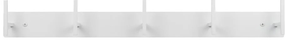 Attaccapanni da parete bianco in metallo 64 cm Chapman – Spinder Design