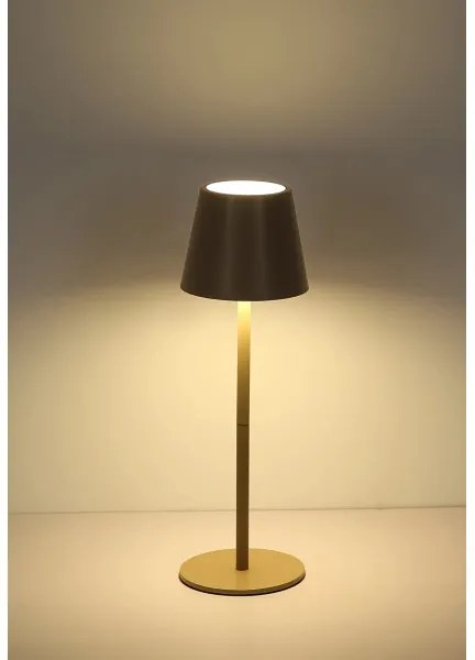 Globo 58488S - Lampada da esterno ricaricabile a LED dimmerabile con comando a sfioramento VANNIE 3W/5V IP54 1800 mAh