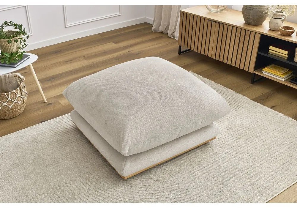 Poggiapiedi color crema Ernest – Bobochic Paris