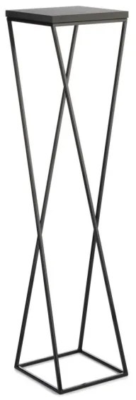 Portafiori LOFT 100x24 cm nero