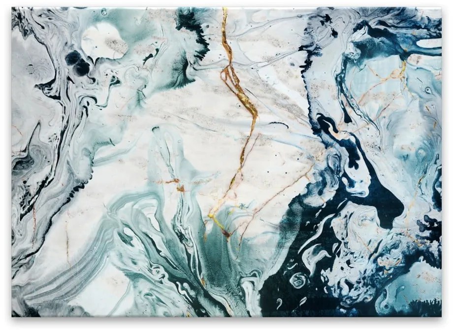 Immagine su tela, 80 x 120 cm Glasspik Marble IV - Styler