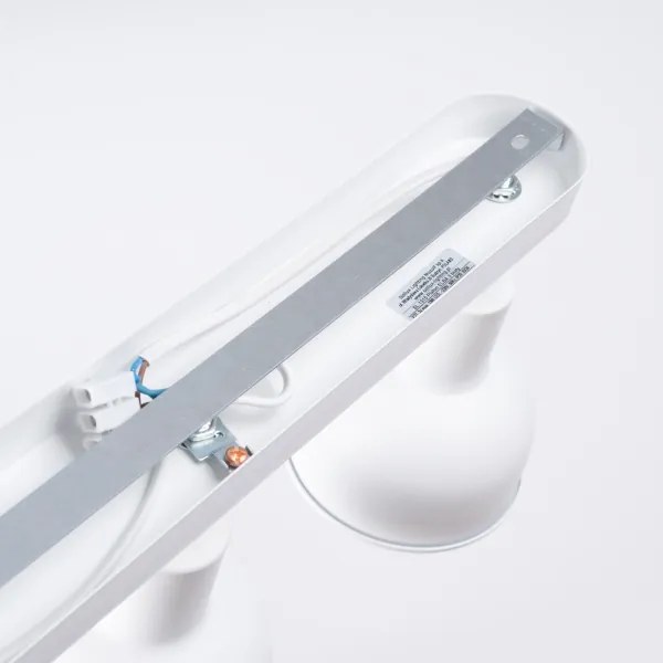 Sollux SL.1315 - Faretto ELBA 3xE27/15W/230V bianco