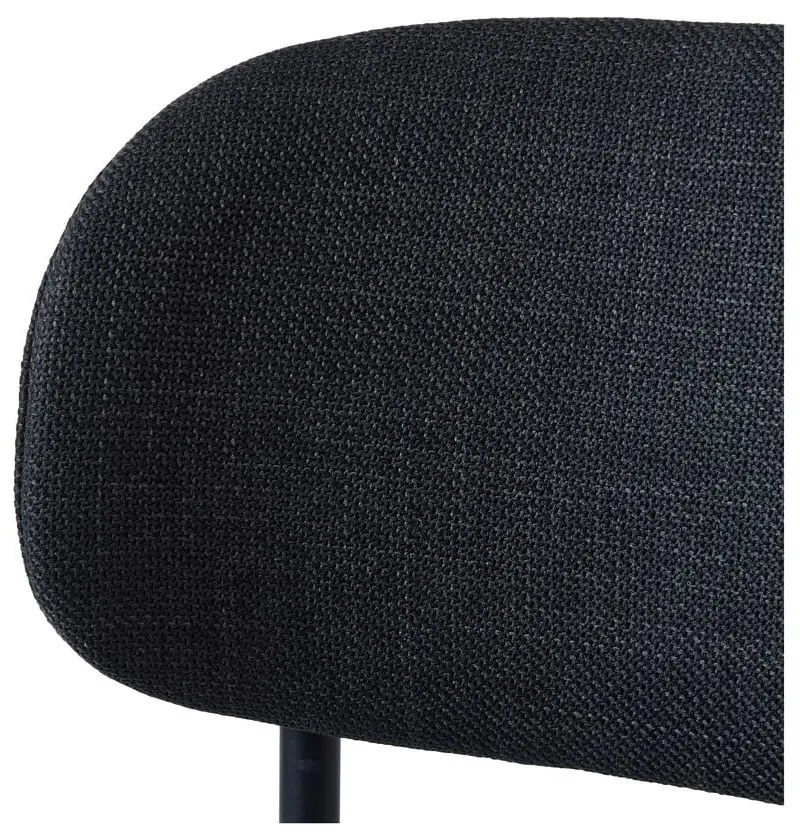 Sedia da pranzo grigio scuro Fowler - Unique Furniture