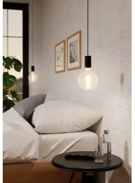 Eglo 98661 - Lampadario a sospensione con filo POZUETA 1xE27/40W/230V