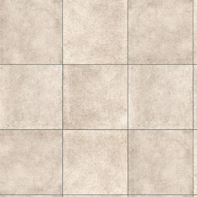 Lastra Miniera White Rectif in pietra beige 60 x 60 cm, spessore 30 mm