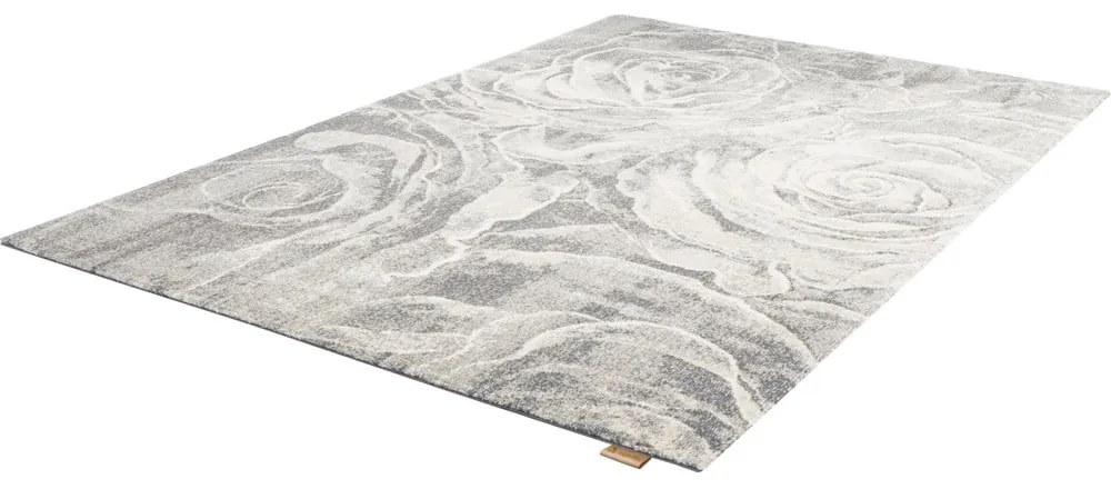 Tappeto in lana grigio 133x190 cm Ros - Agnella