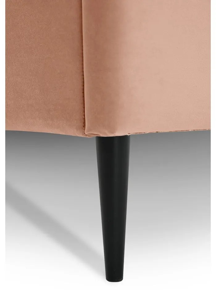 Letto per bambini rosa con contenitore 90x200 cm Star - Scandic