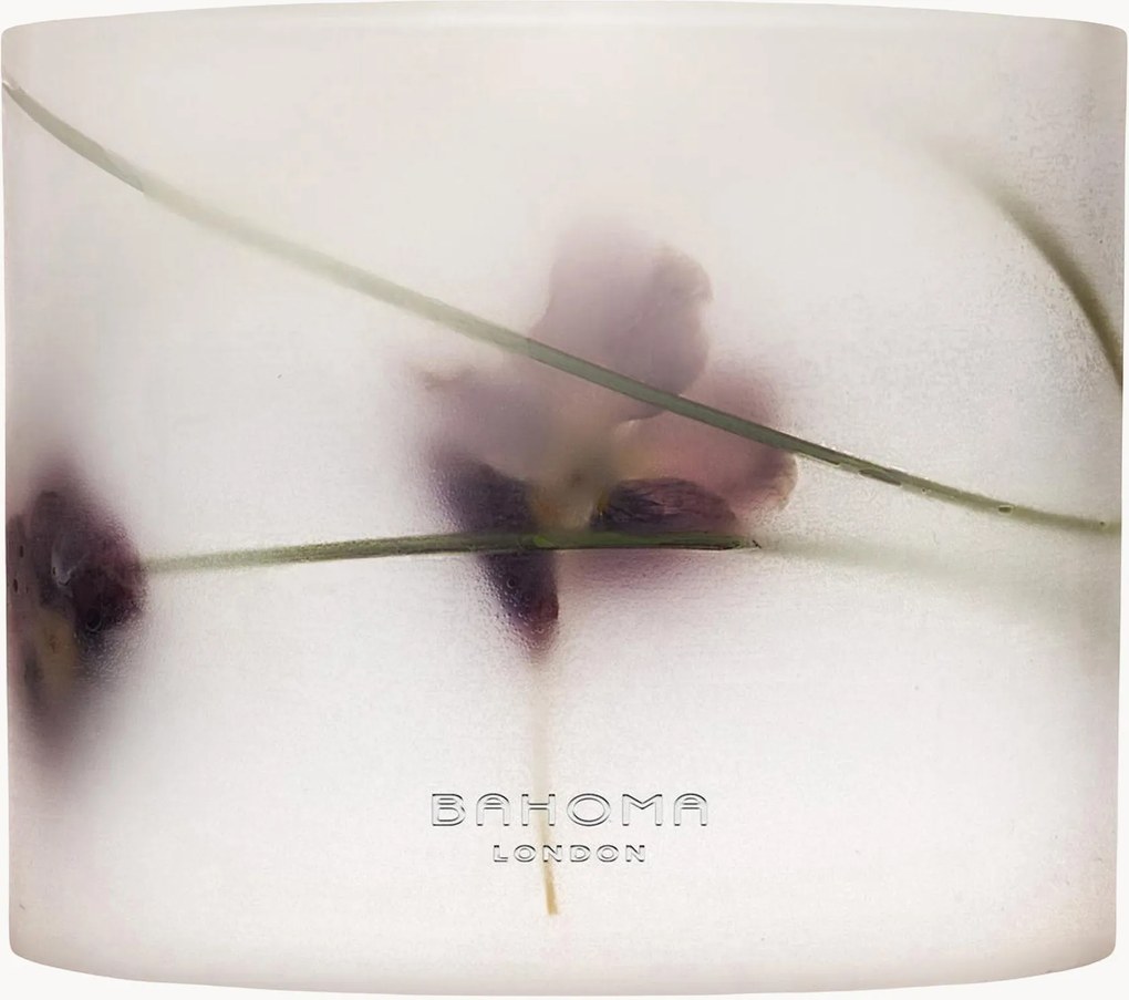 Candela profumata a tre stoppini fatta a mano Morning Dew (Gelsomino, Menta, Ambra)