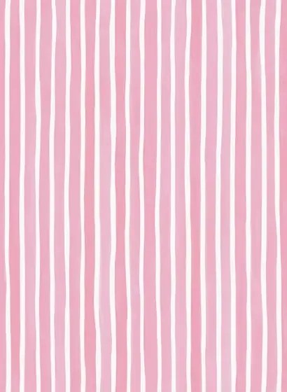Cole & Son Carta da parati Croquet Stripe - Soft Pink