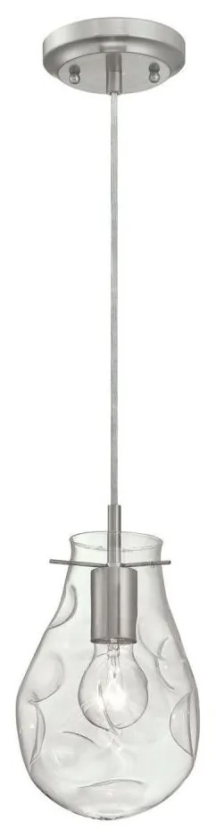 Westinghouse 63291 - Lampadario a sospensione con filo AMMACCATO 1xE27/60W/230V