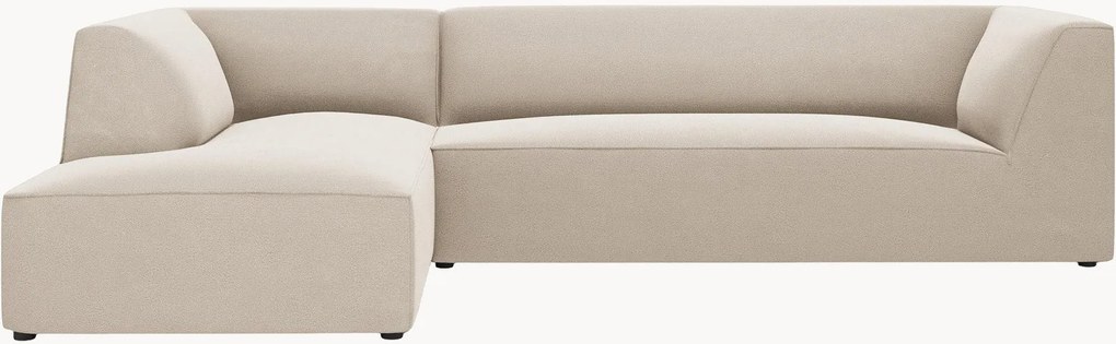 Divano angolare componibile 4 posti in velluto Ruby