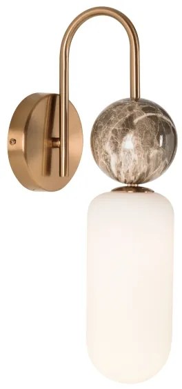 MAXLIGHT W0380 - Applique ROMA 1xG9/12W/230V oro