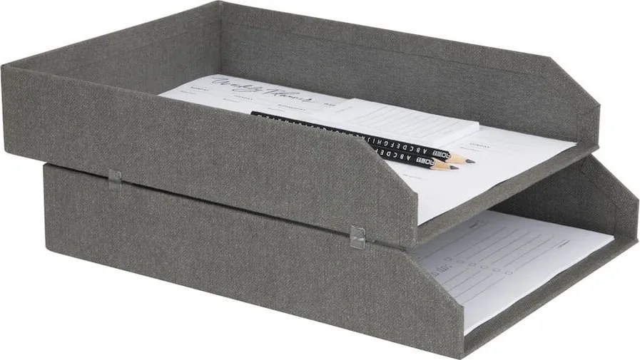 Organizer in cartone per documenti in set da 2 Hakan - Bigso Box of Sweden