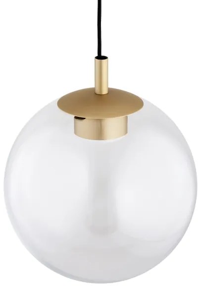 Argon 8828 - Lampadario a sospensione con filo SACRAMENTO 1xGX53/8W/230V limpido/oro