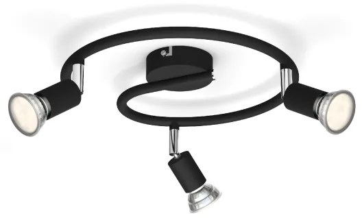 Philips - Faretto LIMBALI 3xGU10/50W/230V nero