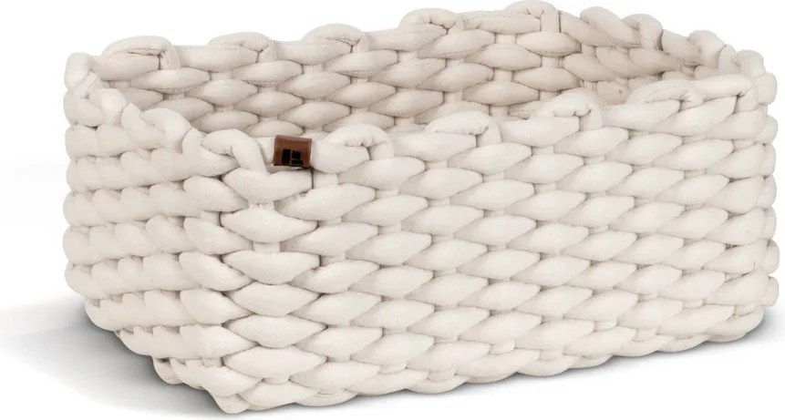 Cesto in tessuto 35x25x14 cm Peach Skin M – Bigso