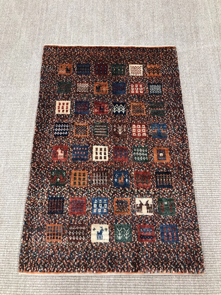 Gashguli Tappeto 60 x 90 (Iran) Annodato A Mano