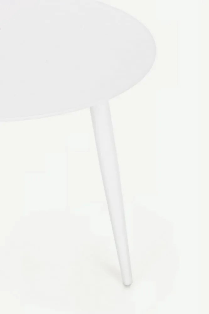 Tavolino da giardino rotondo in alluminio ø 50 cm Ridley – Bizzotto