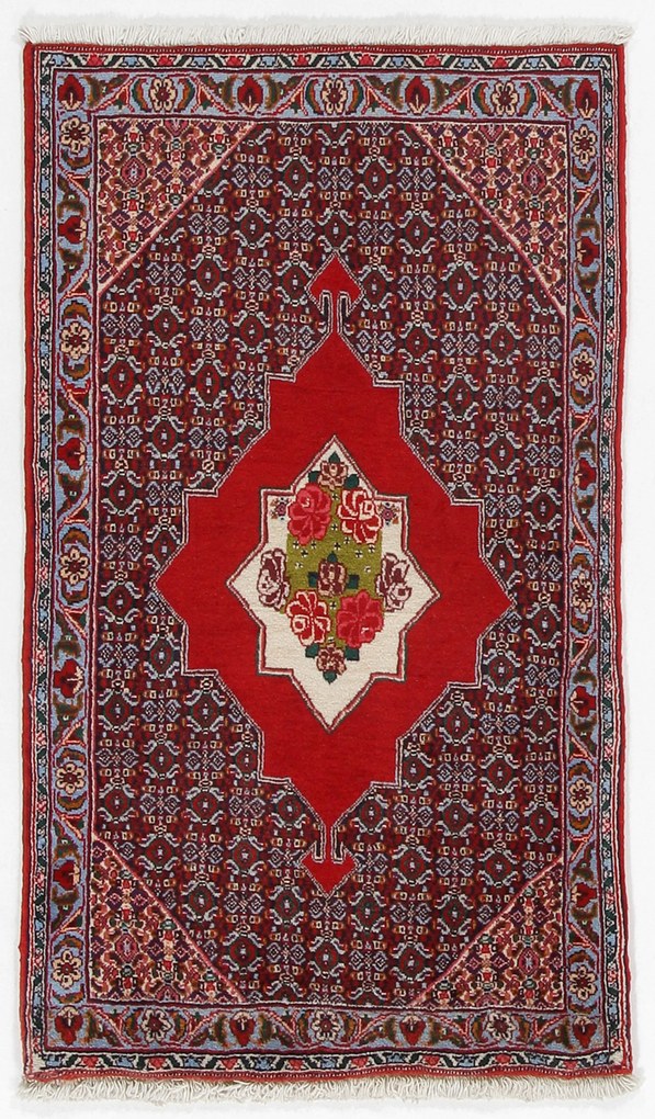 Senneh Tappeto persiano 110x60 (Iran) Annodato A Mano