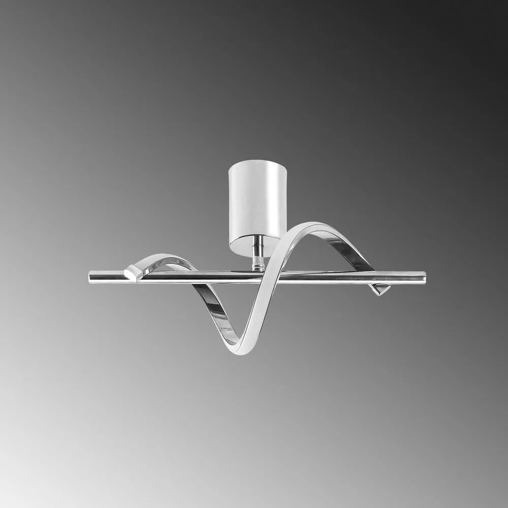 Plafoniera LED argentata 7x41 cm Likma – Opviq lights