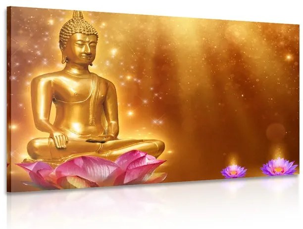 Quadro su tela – Buddha dorato