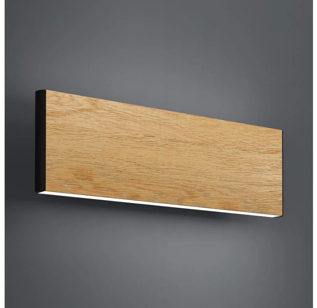 Eglo 390127 - Applique a LED CLIMENE 2xLED/4,2W/230V 3000K quercia