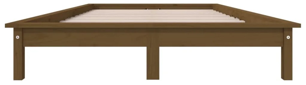 Giroletto Miele 160x200 cm in Legno Massello di Pino