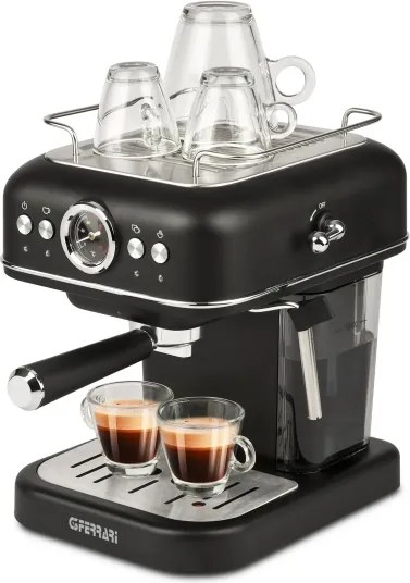 G3Ferrari G1018800 - Macchina da caffè espresso con portafiltro ALCHIMIA 950W/230V 15 bar nera