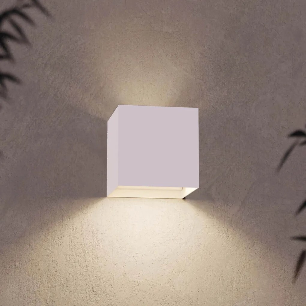 Applique LED Cubo 12W Bidirezionale IP65 CCT OSRAM Chip LED