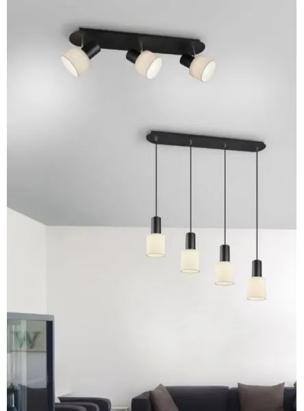 Trio - Faretto WAILER 3xGU10/5W/230V nero