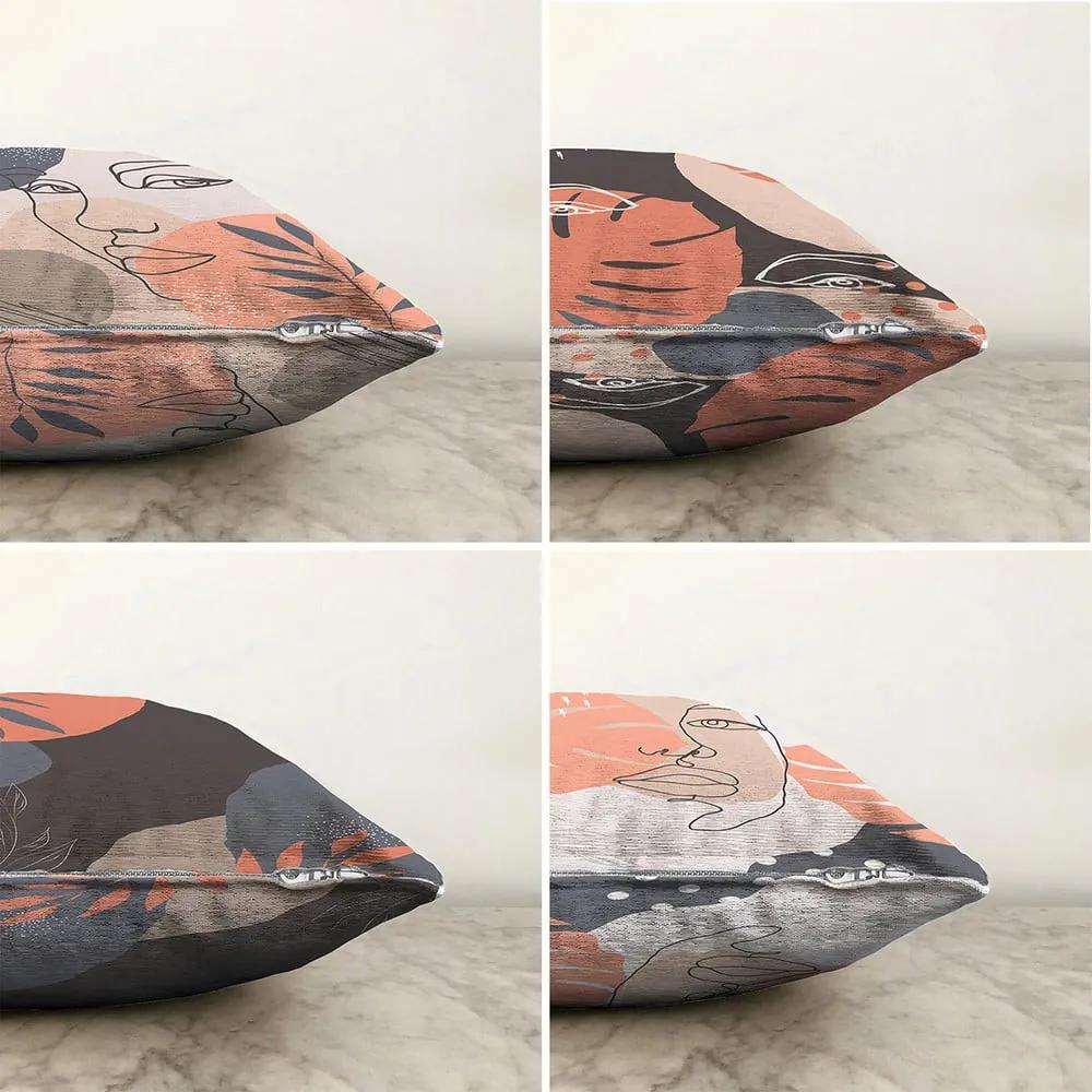Set di 4 federe Abe, 55 x 55 cm - Minimalist Cushion Covers