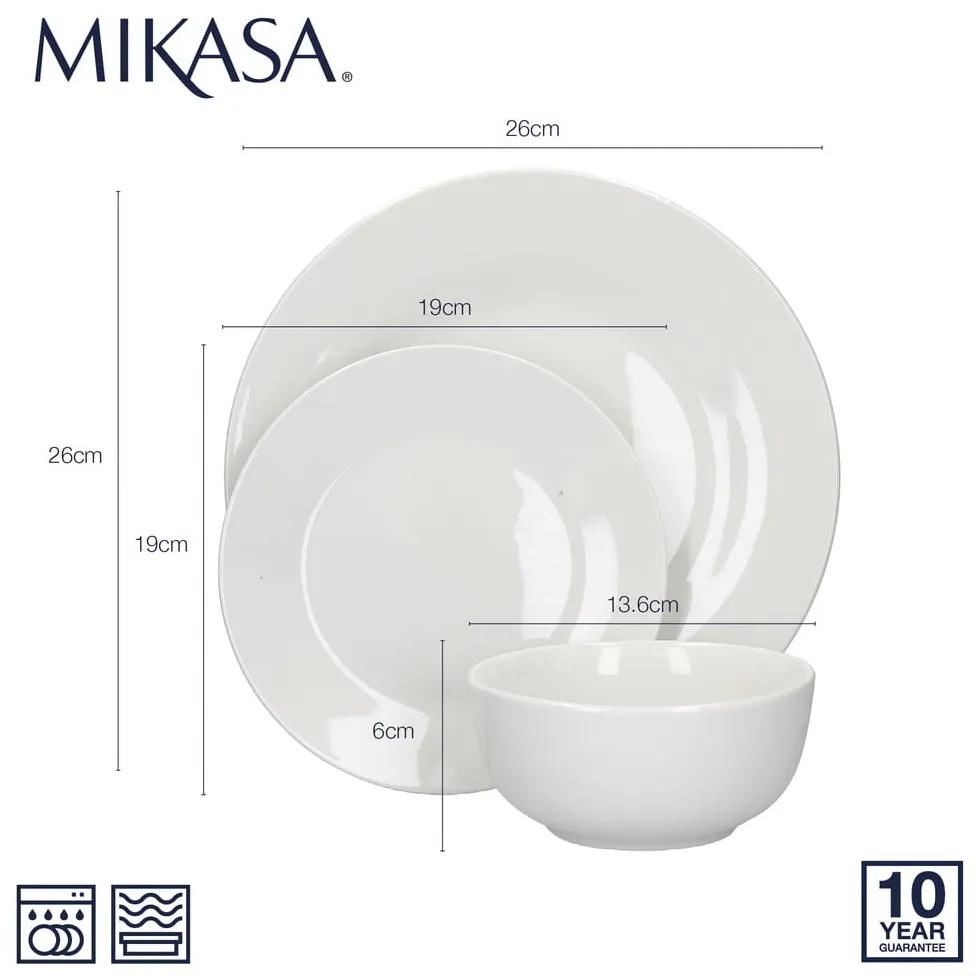 Set di stoviglie in porcellana da 12 pezzi Alexis - Mikasa