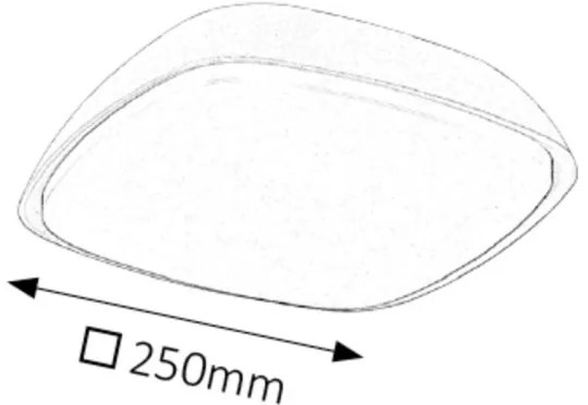 Rabalux 8797 - LED Plafoniera da esterno AUSTIN LED/20W/230V IP65